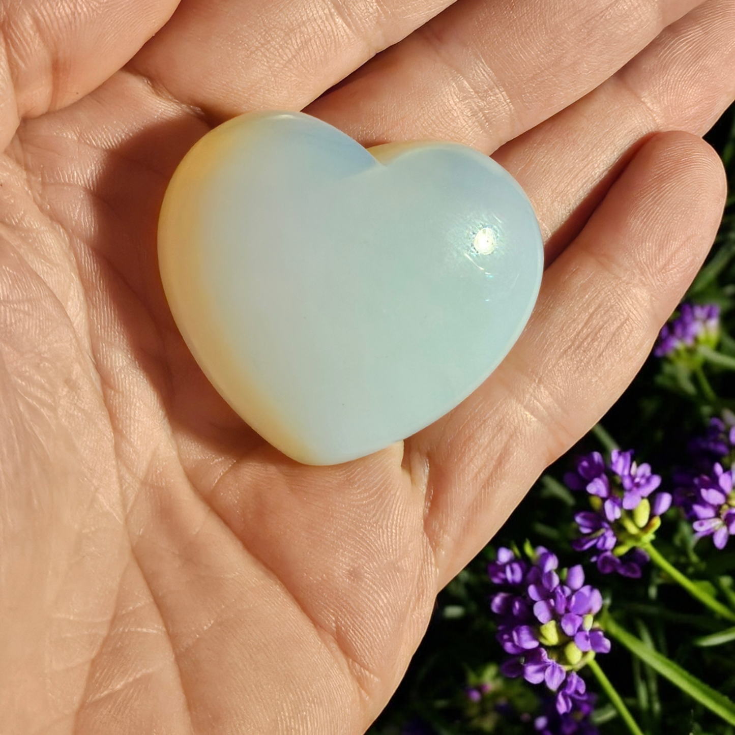 Crystal Heart: Opalite